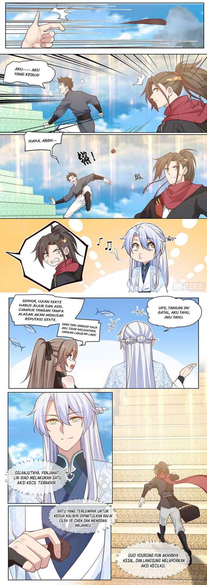 The Villain's Senior Brother And His Junior Sisters Are All Yanderes chapter 4 halaman 8