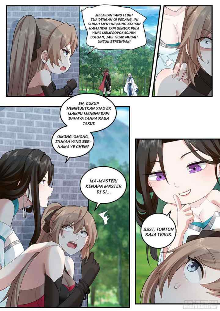 The Villain's Senior Brother And His Junior Sisters Are All Yanderes chapter 9 halaman 9