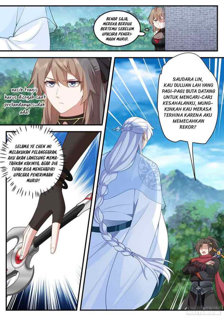 The Villain's Senior Brother And His Junior Sisters Are All Yanderes chapter 9 halaman 6