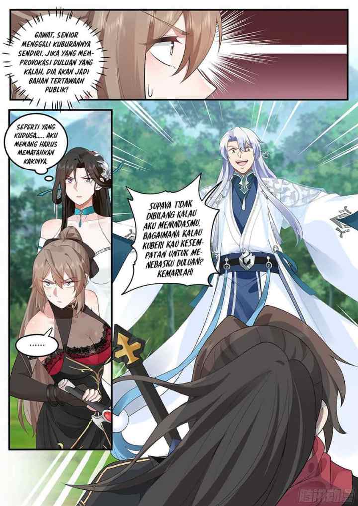 The Villain's Senior Brother And His Junior Sisters Are All Yanderes chapter 9 halaman 11