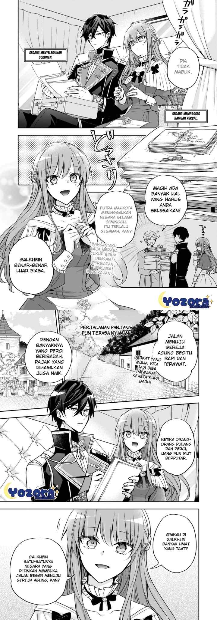 The Villainess Wants to Enjoy a Carefree Married Life in a Former Enemy Country in Her Seventh Loop! chapter 32 halaman 9