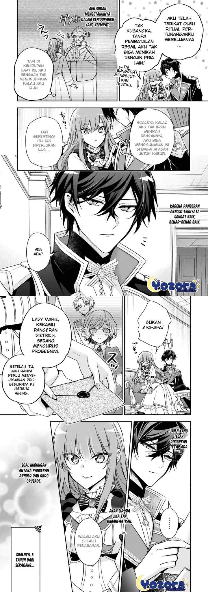 The Villainess Wants to Enjoy a Carefree Married Life in a Former Enemy Country in Her Seventh Loop! chapter 32 halaman 6