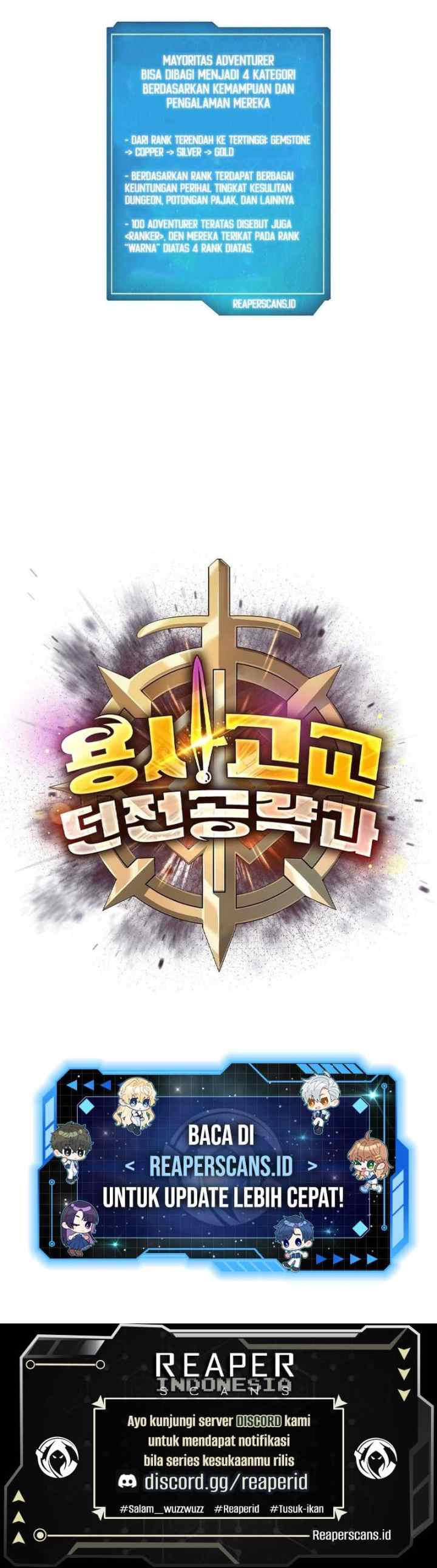 Warrior High School – Dungeon Raid Department chapter 2 halaman 20