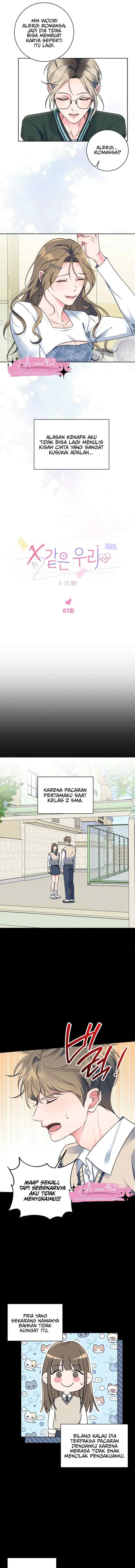 We're Like X chapter 1 halaman 4