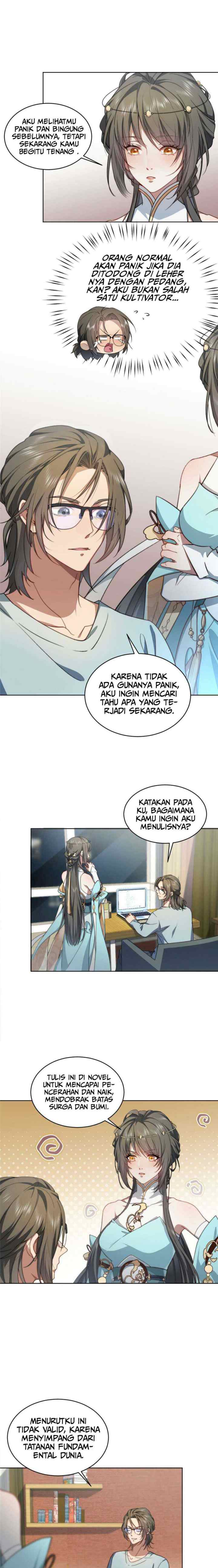 What Do You Do If the Heroine Escapes From Your Novel chapter 3 halaman 7