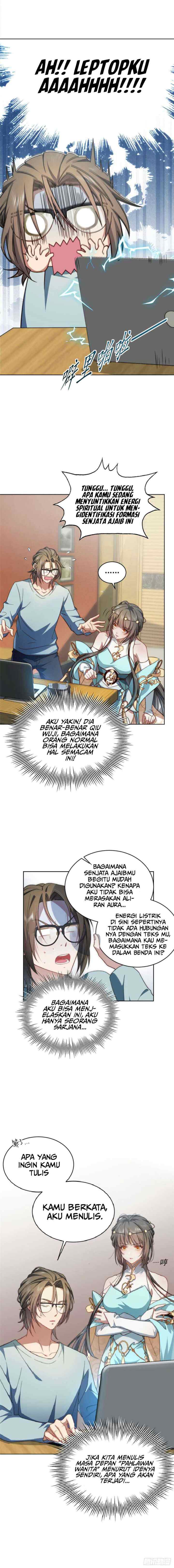What Do You Do If the Heroine Escapes From Your Novel chapter 3 halaman 6