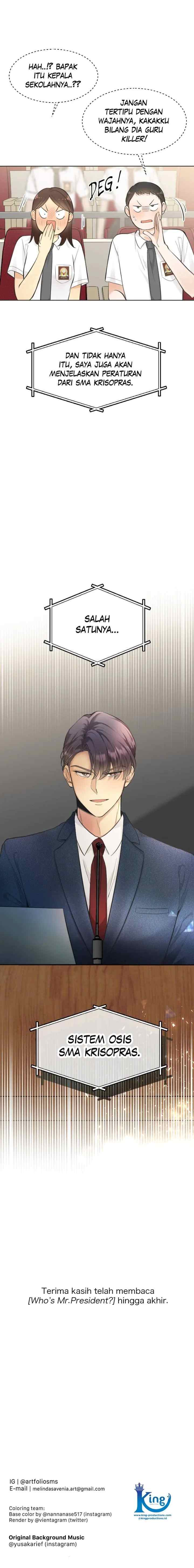Who's Mr President? chapter 68 halaman 19