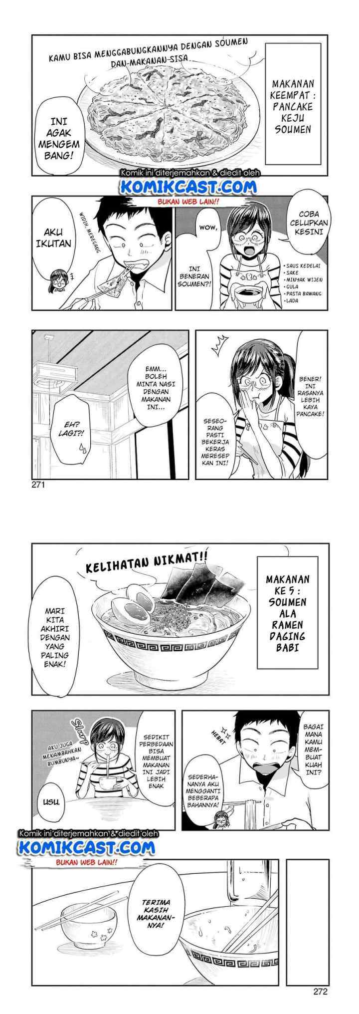 Yakumo-san wa Ezuke ga Shitai chapter 3.7 halaman 8