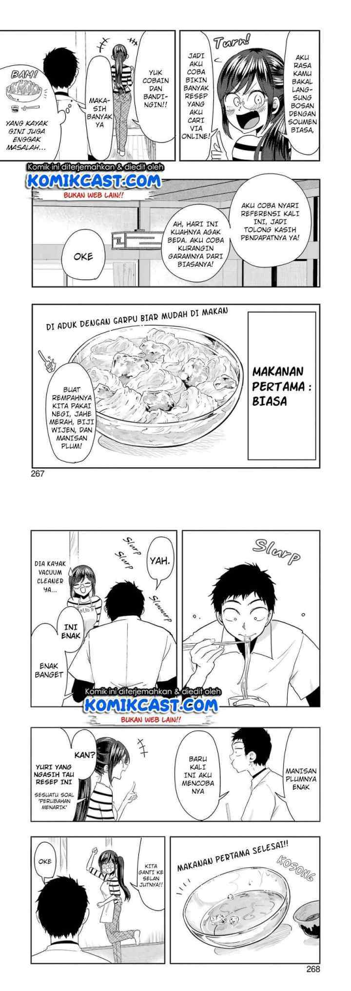 Yakumo-san wa Ezuke ga Shitai chapter 3.7 halaman 6