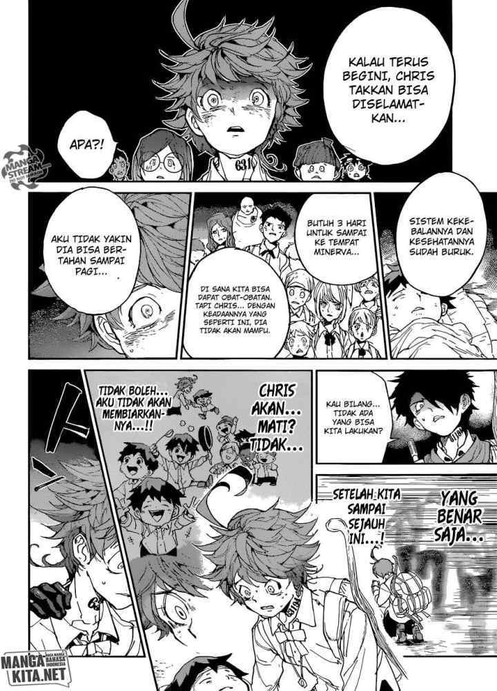 Yakusoku no Neverland chapter 115 halaman 19