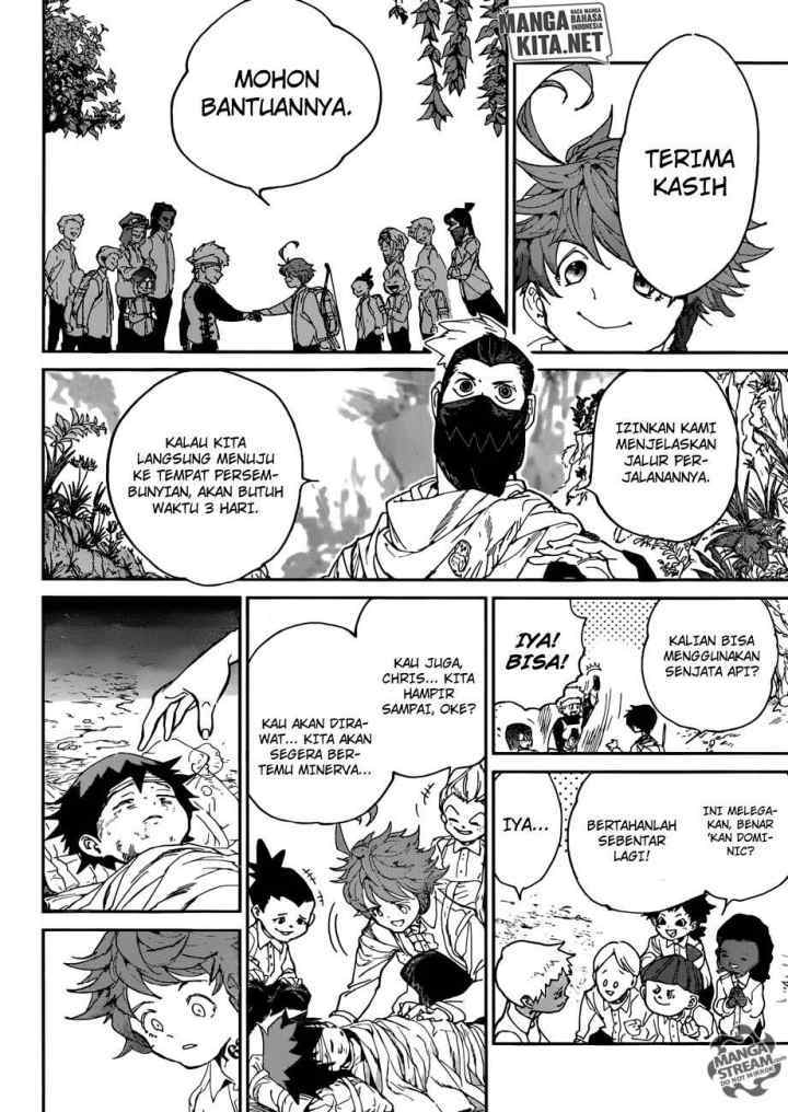Yakusoku no Neverland chapter 115 halaman 17