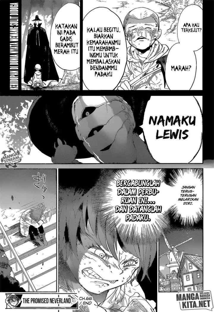 Yakusoku no Neverland chapter 68 halaman 20