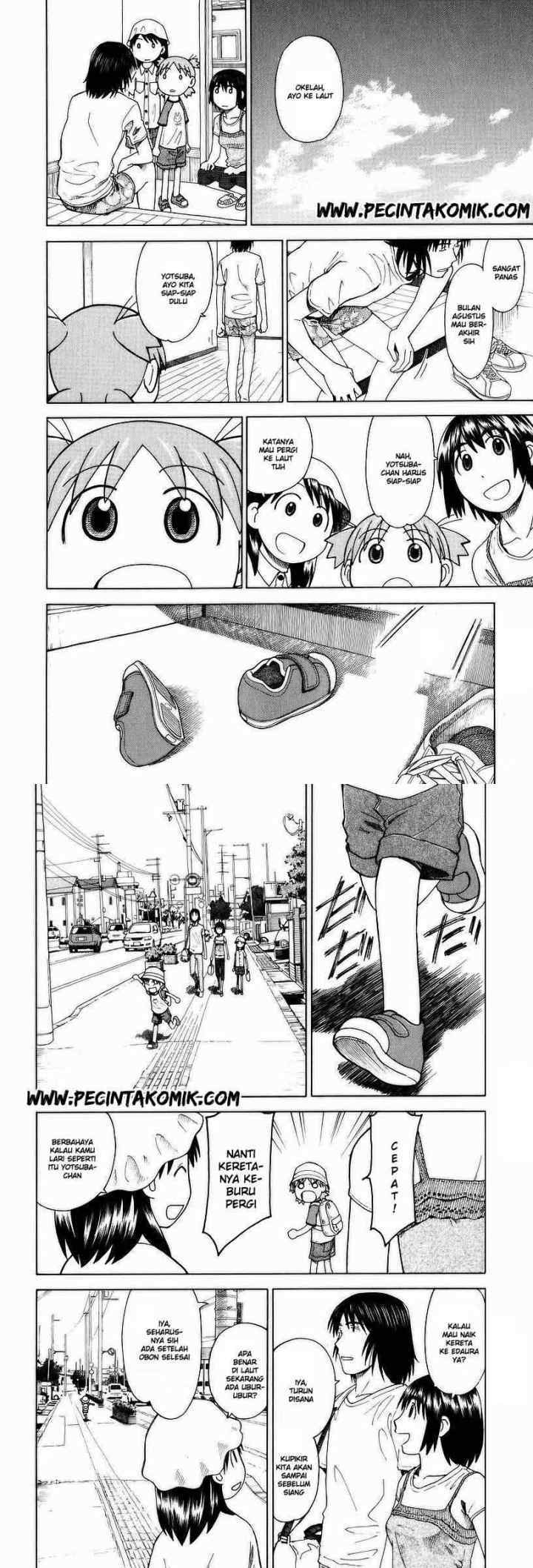 Yotsuba to! chapter 33 halaman 8