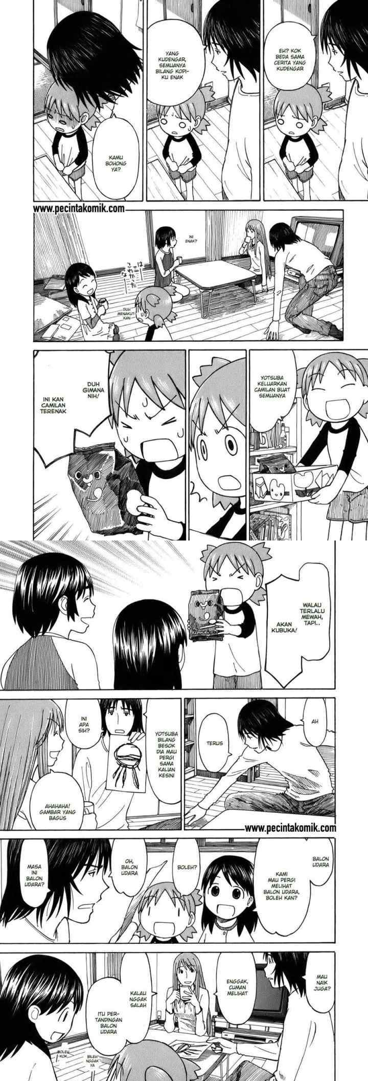 Yotsuba to! chapter 60 halaman 12