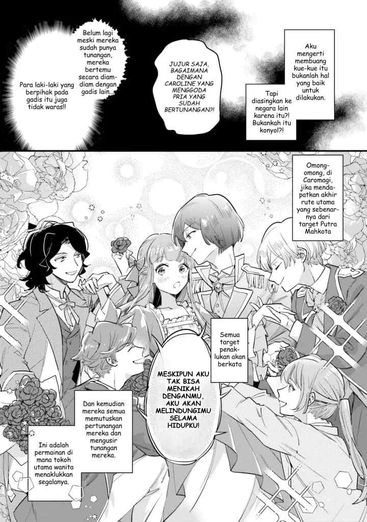 Yowaki MAX Reijou nanoni, Ratsuwan Konyakusha-sama no Kake ni Notte Shimatta chapter 1.2 halaman 8