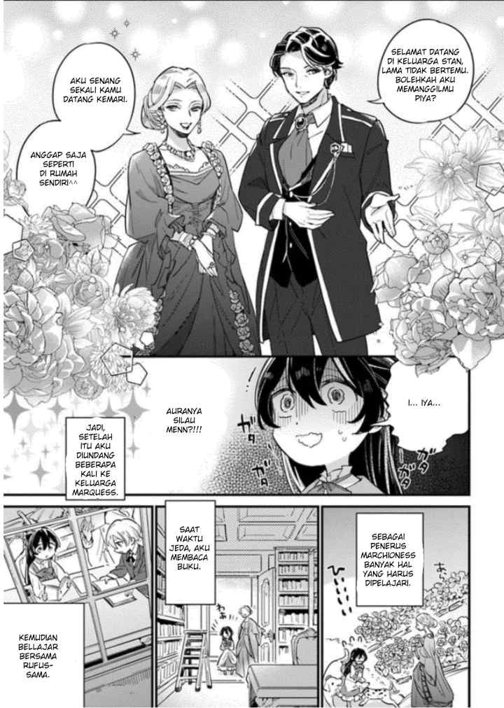 Yowaki MAX Reijou nanoni, Ratsuwan Konyakusha-sama no Kake ni Notte Shimatta chapter 2.3 halaman 7