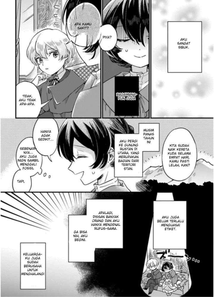 Yowaki MAX Reijou nanoni, Ratsuwan Konyakusha-sama no Kake ni Notte Shimatta chapter 2.3 halaman 8