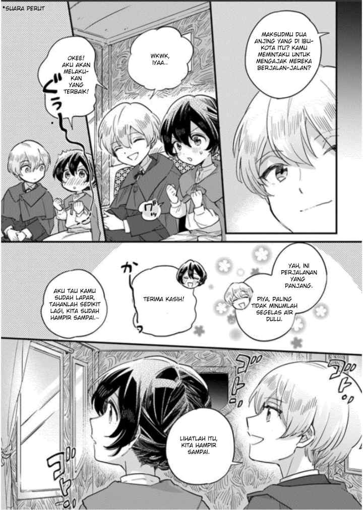 Yowaki MAX Reijou nanoni, Ratsuwan Konyakusha-sama no Kake ni Notte Shimatta chapter 2.4 halaman 4