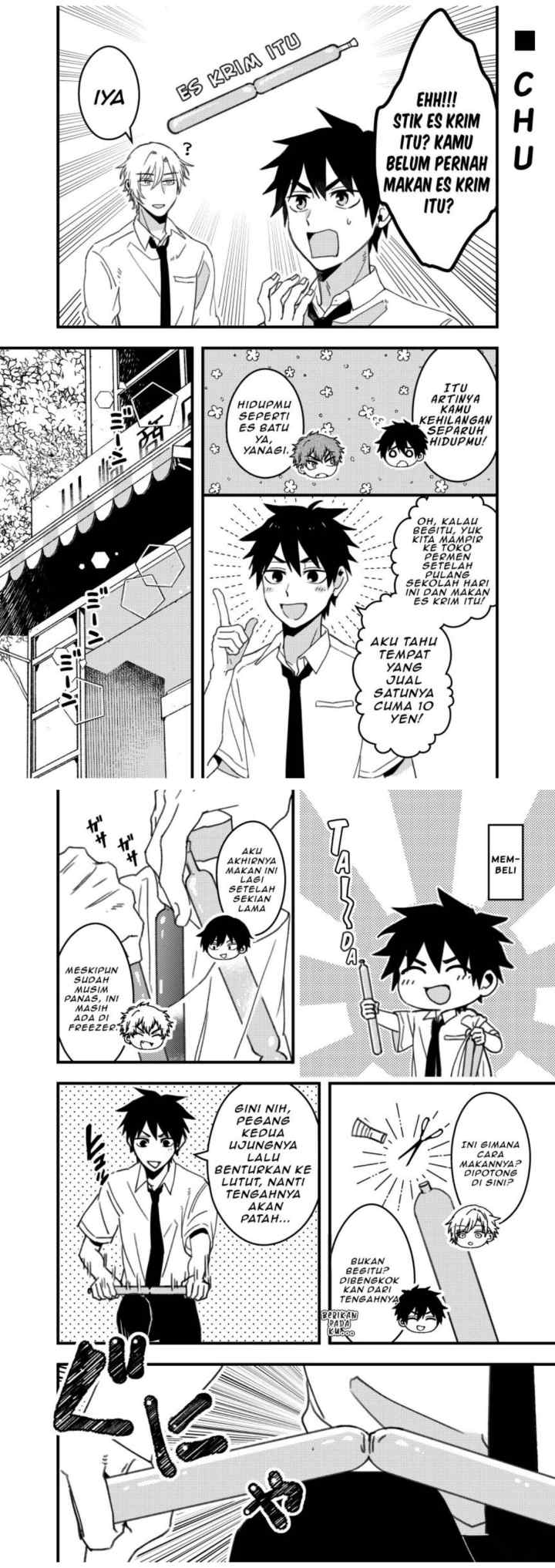 Zettai BL ni Naru Sekai VS Zettai BL ni Naritakunai Otoko chapter 86.5 halaman 9