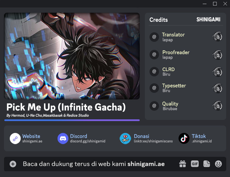 Pick Me Up (Infinite Gacha) Chapter 117 – halaman 1