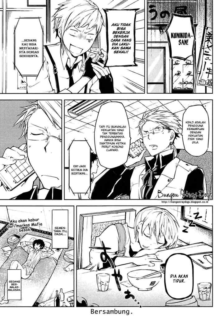 Bungou Stray Dogs chapter 13 halaman 19