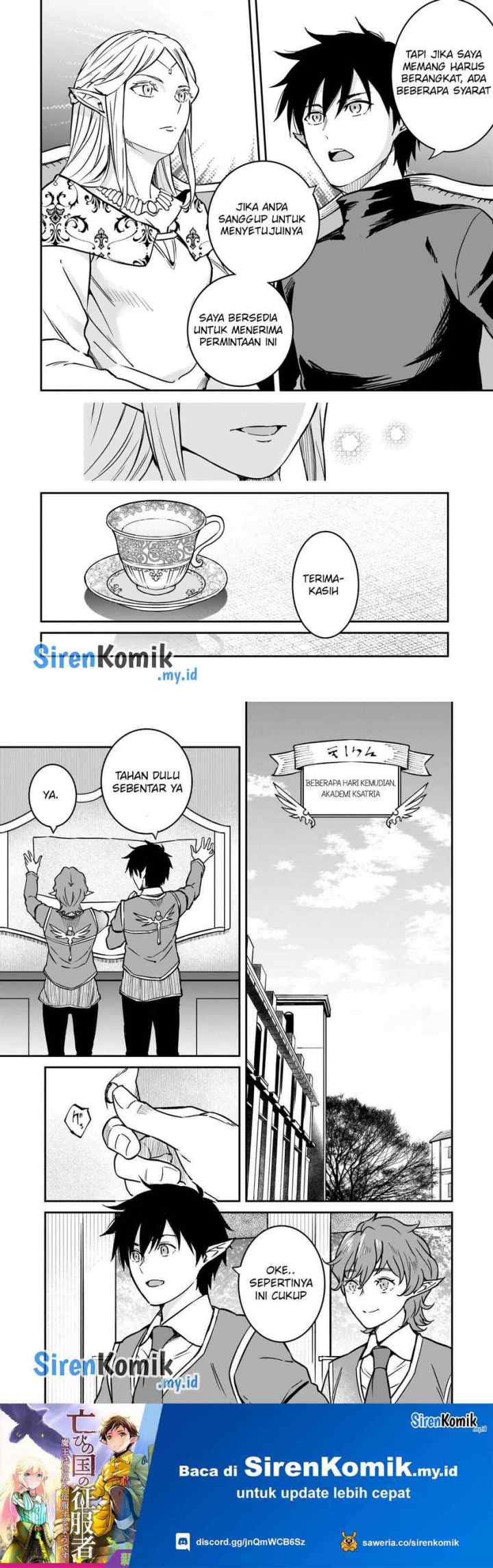 Horobi no Kuni no Seifukusha - Maou wa Sekai wo Seifuku suru you desu chapter 32 halaman 8