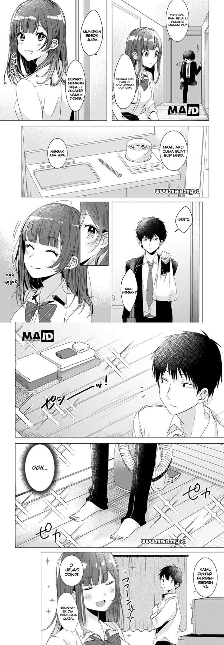 Hige Wo Soru. Soshite Joshikosei Wo Hirou chapter 2 halaman 6