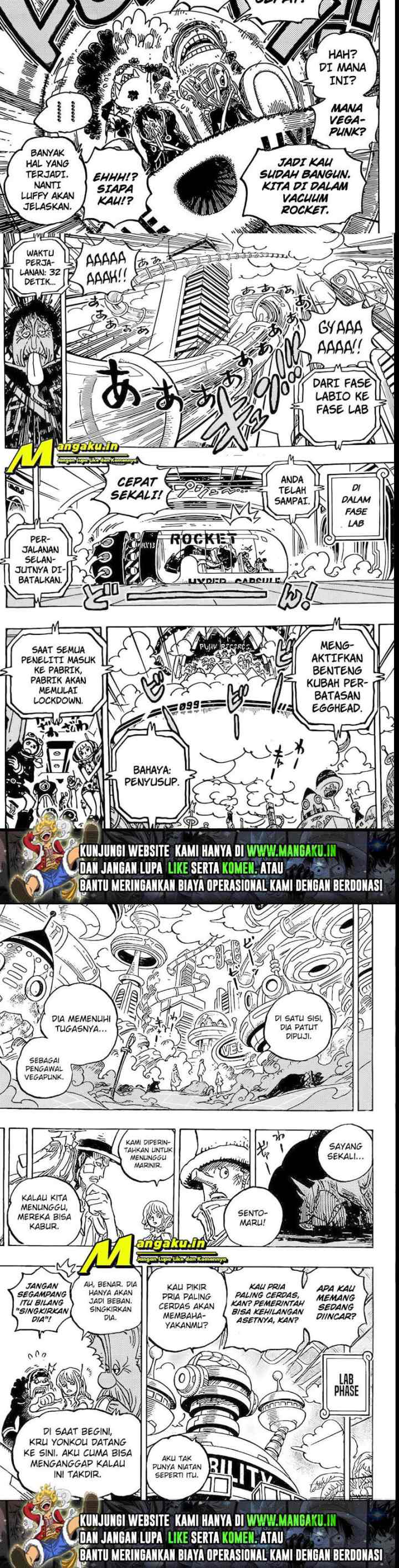 One Piece chapter 1070 halaman 6