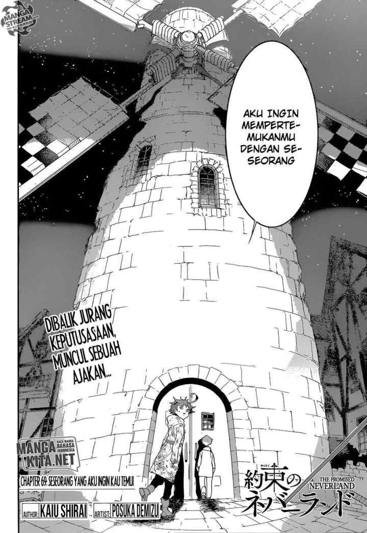 Yakusoku no Neverland chapter 69 halaman 4