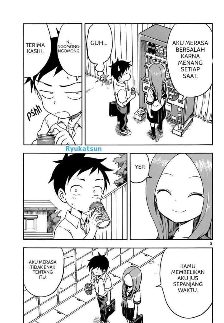 Karakai Jouzu no Takagi-san chapter 90 halaman 4