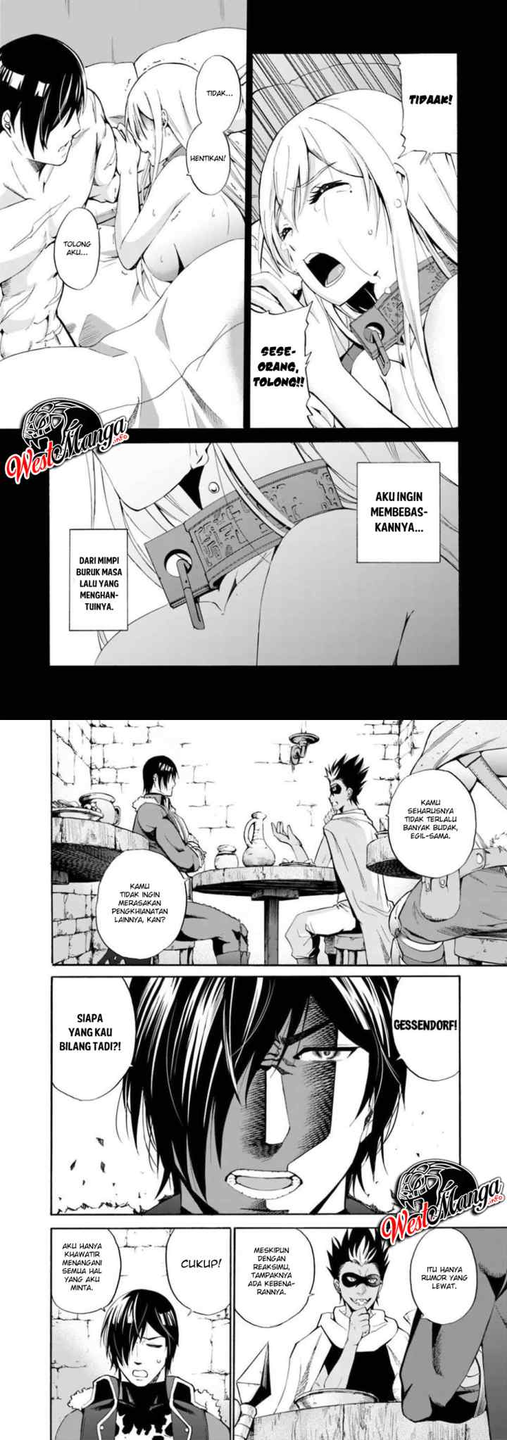 Uragirareta S Rank Boukensha no Ore wa, Aisuru Dorei no Kanojora to Tomoni Dorei dake no Harem Guild o Tsukuru chapter 4 halaman 4