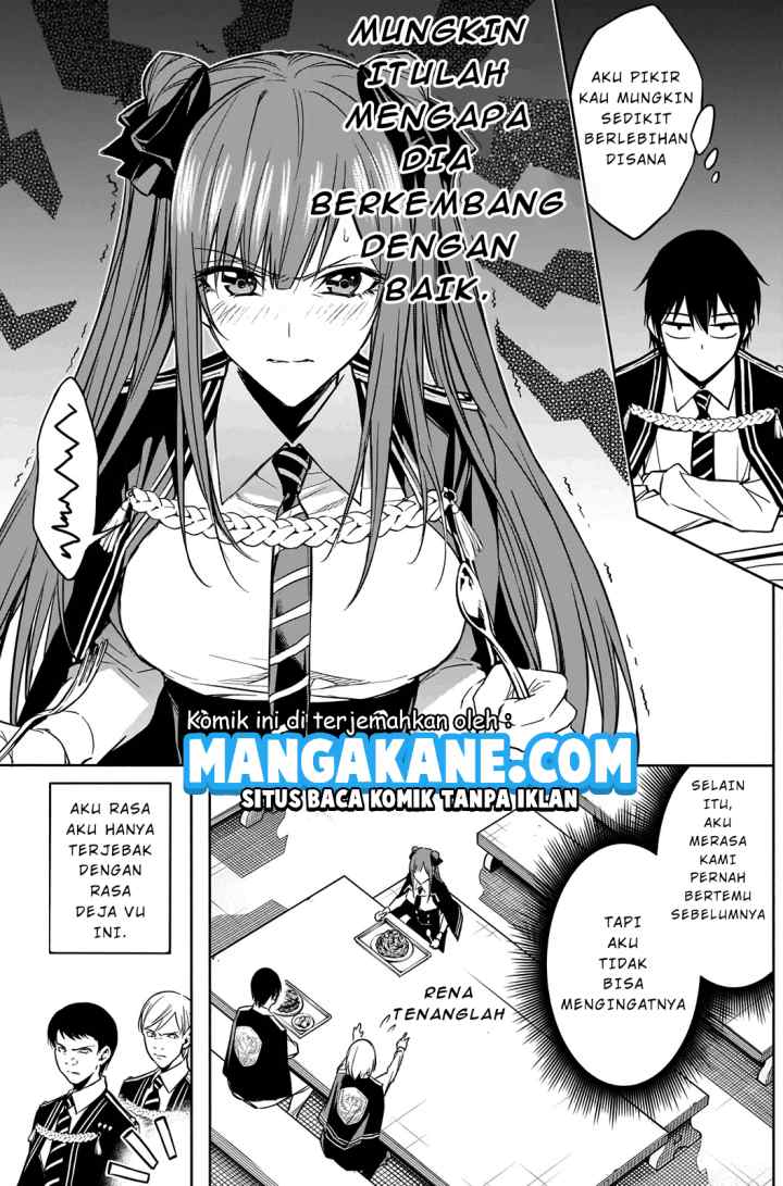 Ouritsu Mahou Gakuen no Saika Sei: Slum Agari no Saikyou Mahoushi, Kizoku darake no Gakuen de Musou suru chapter 13 halaman 9