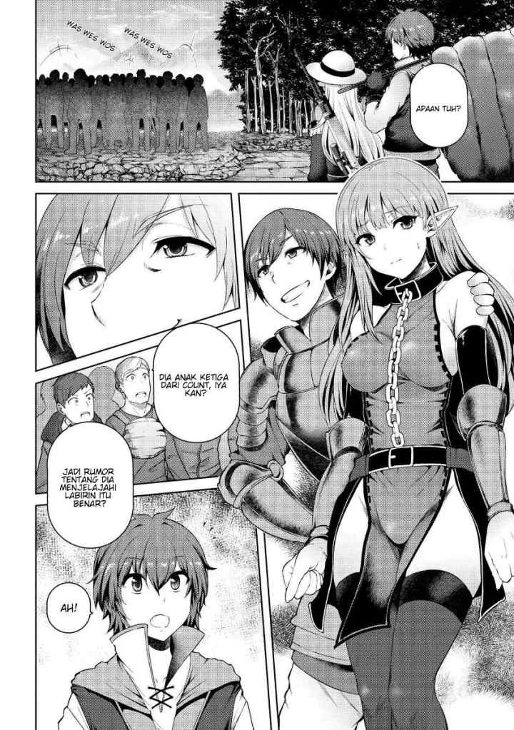 Ie ga Moete Jinsei Dou Demo Yoku Natta kara, Nokotta Nakenashi no Kin de Dark Elf no Dorei o Katta chapter 4.2 halaman 6