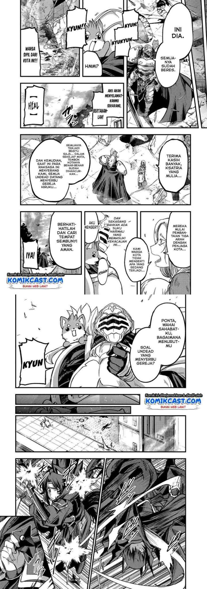 Gaikotsu Kishi-sama, Tadaima Isekai e Odekakechuu chapter 30 halaman 14