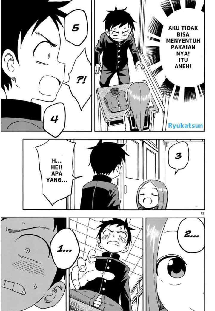 Karakai Jouzu no Takagi-san chapter 91 halaman 14