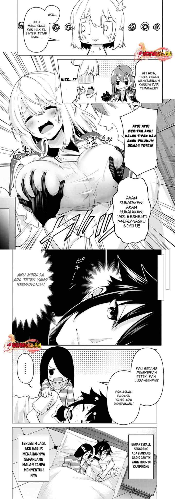 Seikishi ni Natta kedo Danchou no Oppai ga Sugosugite Kokoro ga Kiyomerarenai chapter 29 halaman 5