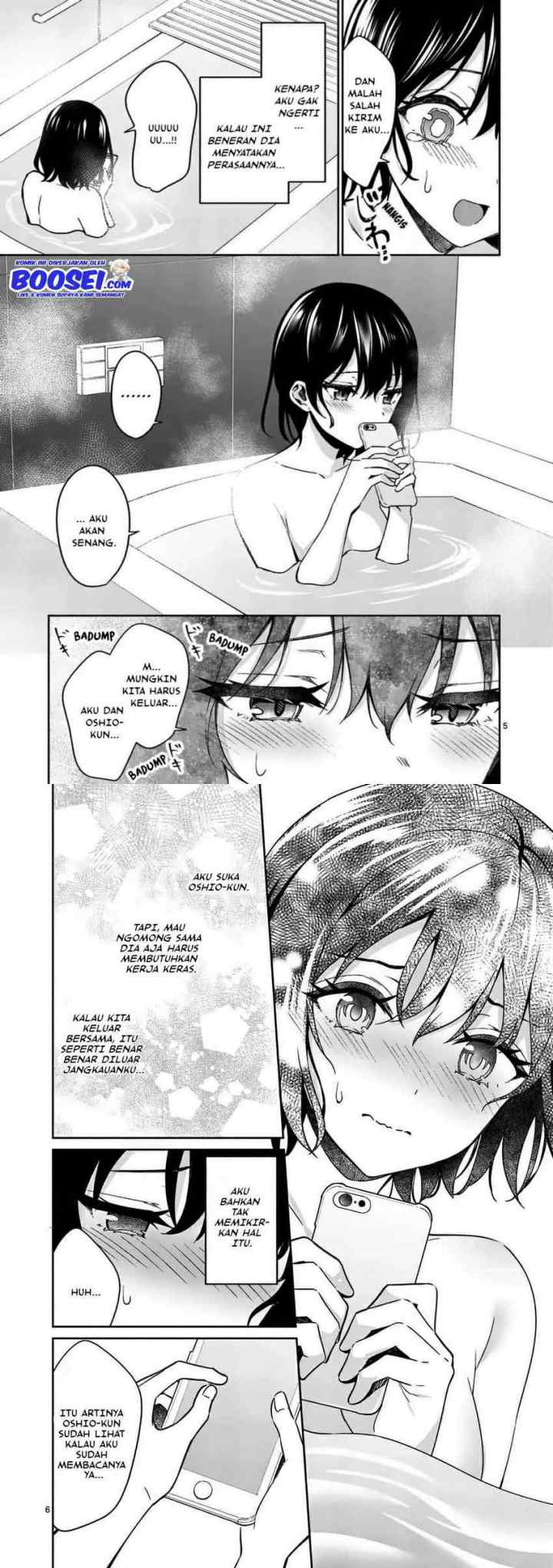 Shiotaiou no Sato-san ga Ore ni dake Amai chapter 14 halaman 4