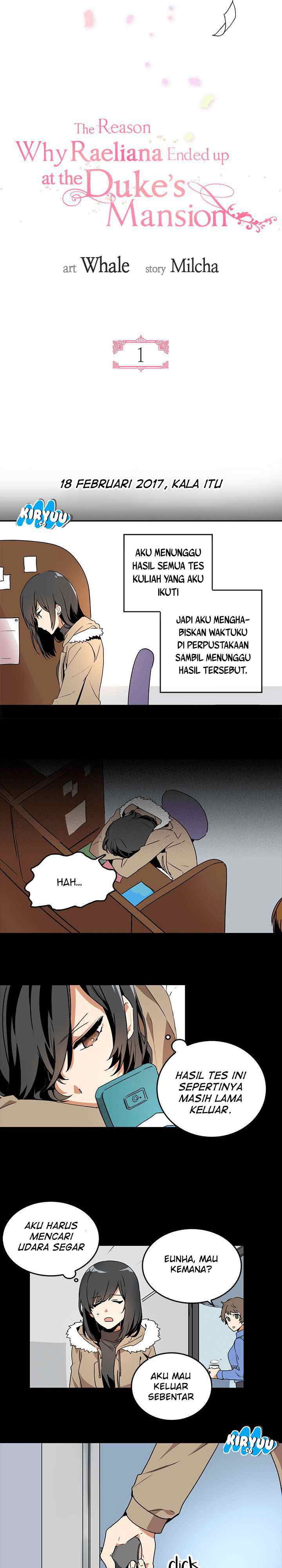 The Reason Why Raeliana Ended up at the Duke's Mansion chapter 1 halaman 6