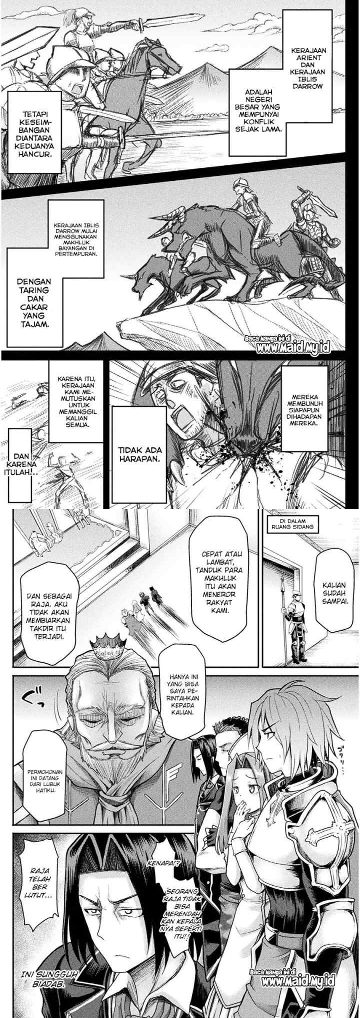 Isekai Majutsushi wa Mahou wo Tonaenai chapter 1 halaman 5
