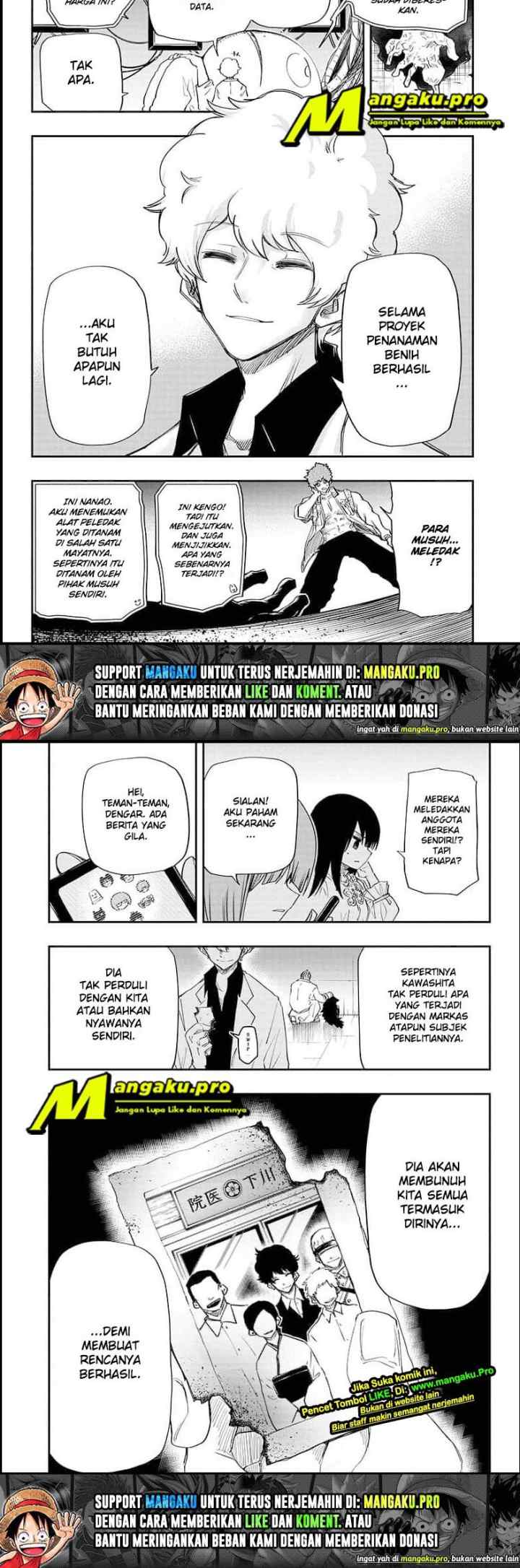 Mission: Yozakura Family chapter 73 halaman 9