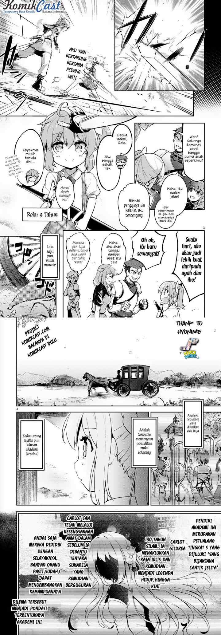 Kenshi o Mezashite Nyugaku Shitanoni Maho Tekisei 9999 Nandesukedo!? chapter 1 halaman 4