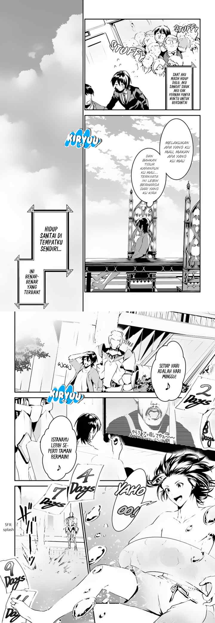 Tenkuu no Shiro o Moratta no de Isekai de Tanoshiku Asobitai chapter 1 halaman 7