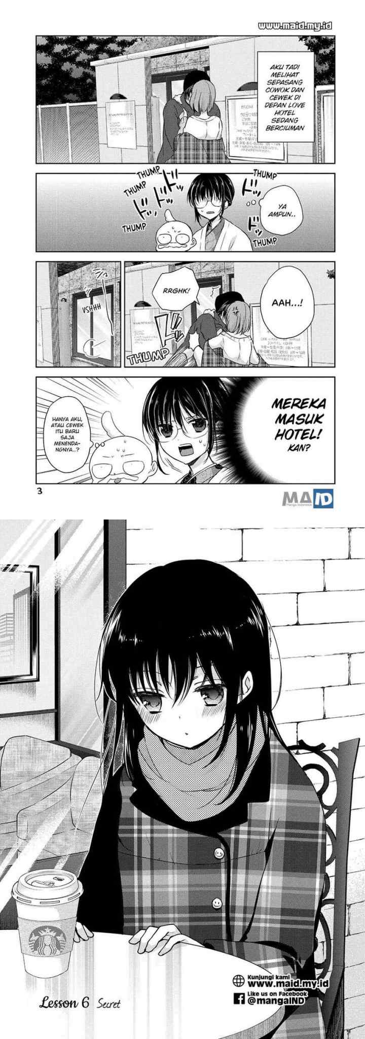 Midara na Ao-chan wa Benkyou ga Dekinai chapter 6 halaman 4