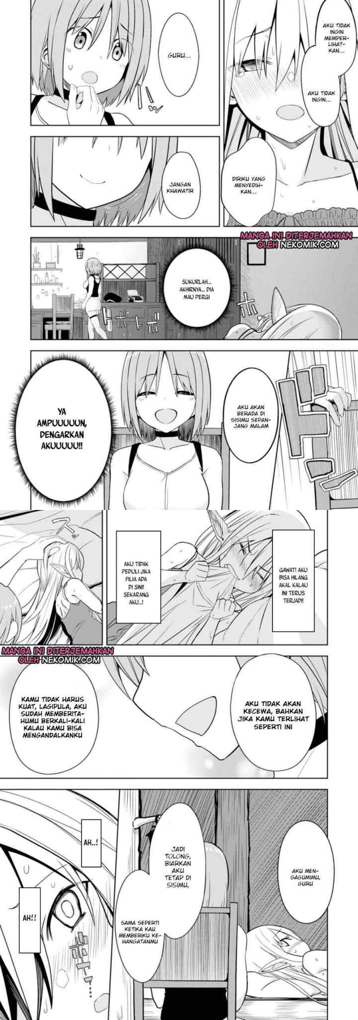 Eroi Koto Suru Tame ni Kyonyuu Bishoujo Dorei o Katta Hazu ga, Oshishou-sama to Shitawa Rete Omotta Toori ni Ikanaku Naru Hanashi chapter 4 halaman 12