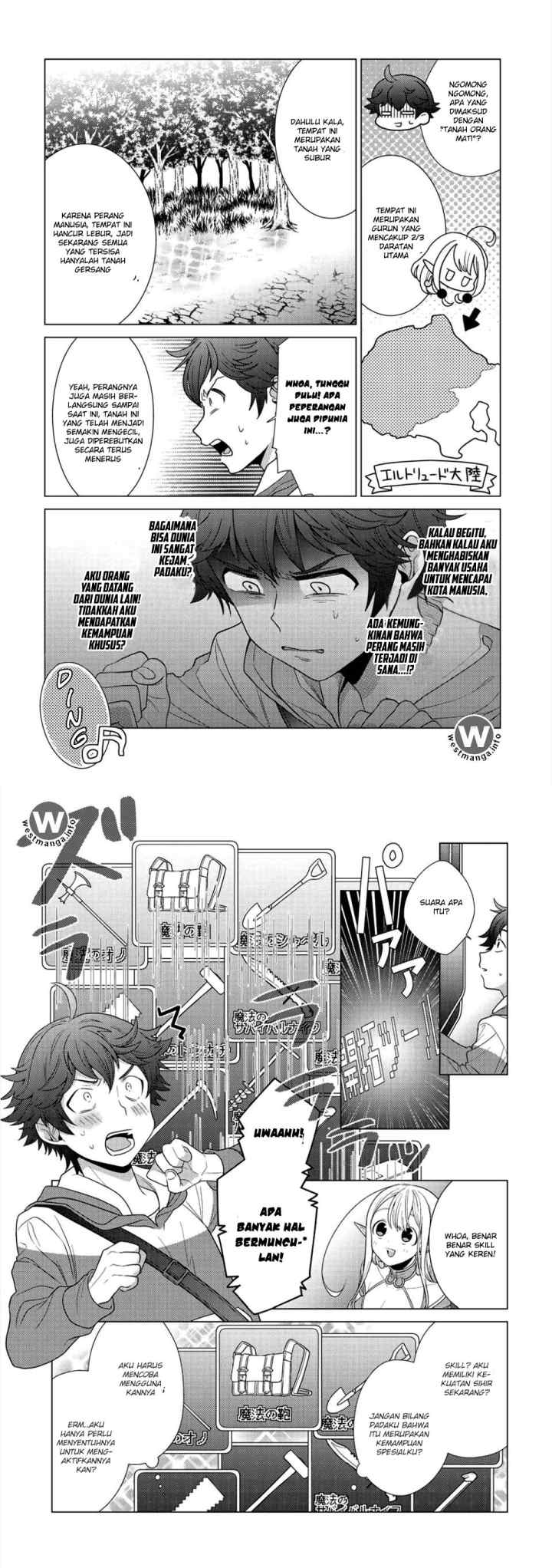 Seirei-tachi no Rakuen to Risou no Isekai Seikatsu chapter 1 halaman 10