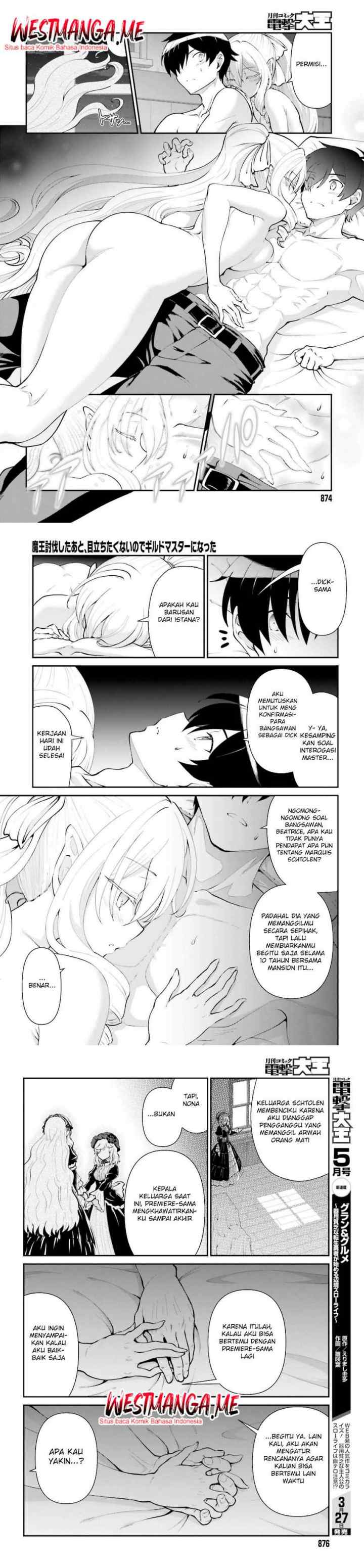 Maou Toubatsu Shita Ato, Medachitakunai node Guild Master ni Natta chapter 51 halaman 17