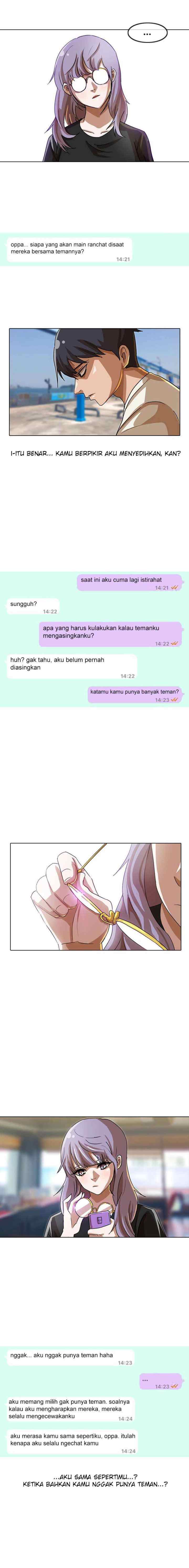 The Girl from Random Chatting! chapter 41 halaman 8