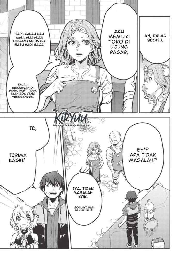 Itsudemo Jitaku ni Kaereru Ore wa, Isekai de Gyoushoujin o Hajimemashita chapter 4 halaman 8