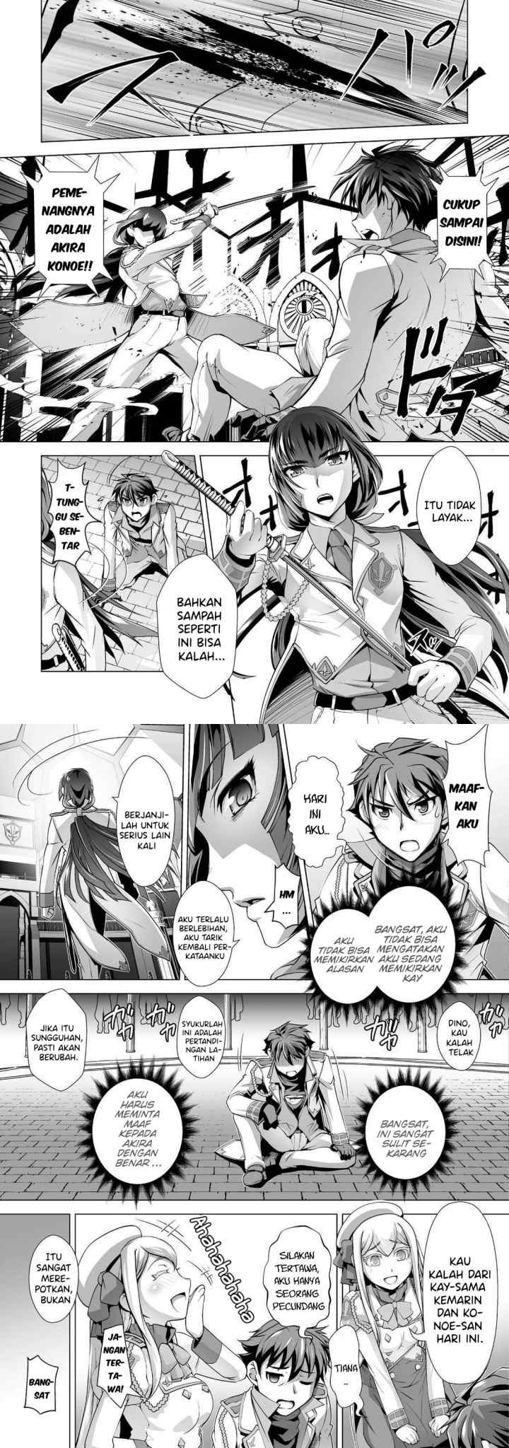 Kuchidome no Gohoubi wa Dansou Otome To Ichaero Desu! chapter 2 halaman 6