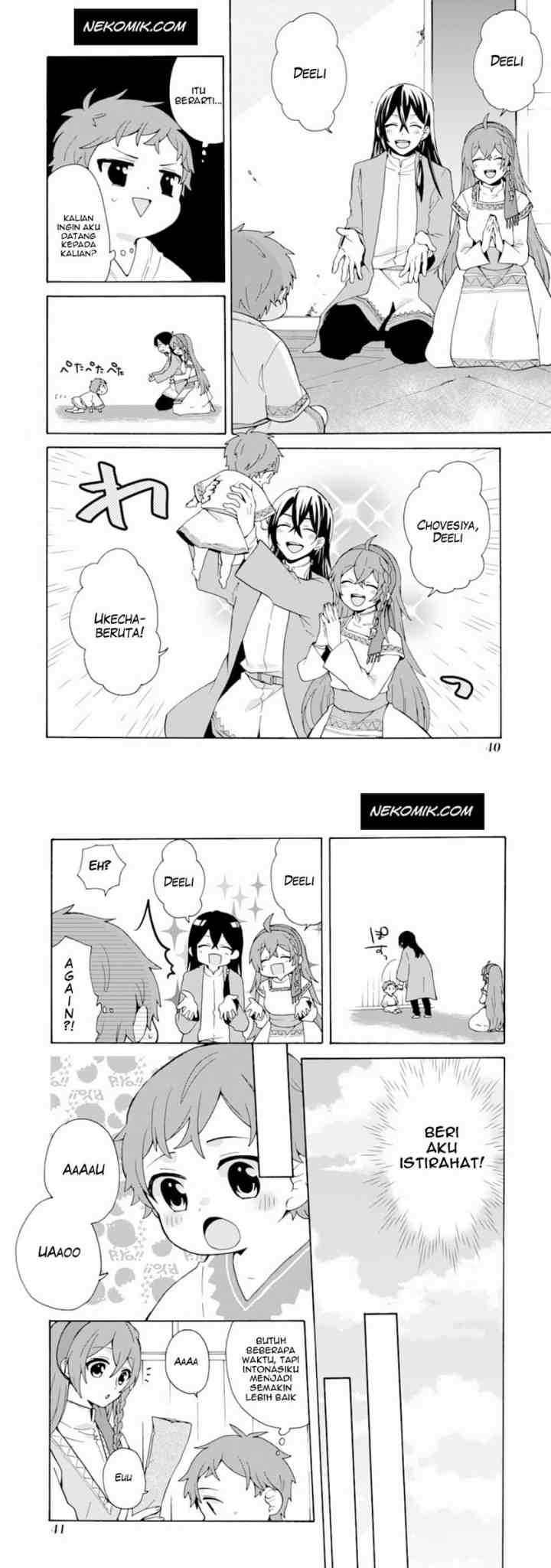 Tada Shiawasena Isekai Kazoku Seikatsu chapter 2 halaman 5